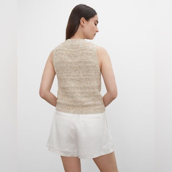 Club Monaco NWT Mix Texture Tank in size XL - Picture 3 of 6